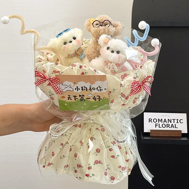 可愛い手作り犬型クッションブーケ：誕生日プレゼントとしての実用性とシーン別適用
