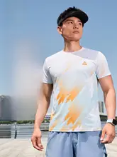 Peak 男士ランニングTシャツ【速乾・軽量・通気性・マラソン用】