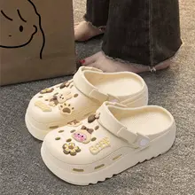 通気性抜群！厚底豆豆シューズ【夏用・防滑・防臭・妊婦対応・レディース】