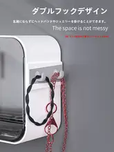 壁掛け式肥皿ケース【穴あけ不要・二重構造・水切り付き・フタ付き】