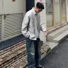 Batterup ボーダーシャツジャケット【冬用・コットン・保温・メンズ】