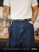 マデン 工装ヴィンテージ 多機能編みウエストベルト【アウトドア用・男性用・カジュアルデザイン】
