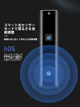 ロックブラザーズ 自転車用強力前照灯【充電式・取り付け可能・ロード＆マウンテンバイク用】