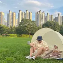 素早く設営できる子供用アウトドアテント【ビーチ・親子キャンプ・UVカット・広々スペース】