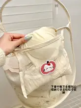 掛けられる洗濯カゴ【折りたたみ・ネット式・清潔感あるデザイン】