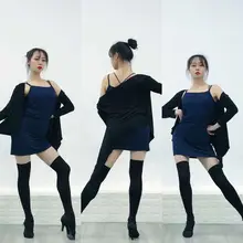 ラテンダンス用 レディース 練習服【モダール製・日焼け防止・羽織り・着回し可能・スリム効果】