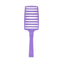 紫色の大きなカーブコーム【女性用・ボリュームアップ・ヘアスタイリング用】