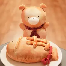 ぬいぐるみ お菓子シリーズ パン魚 もふもふ 可愛い 女性 プレゼント ギフト 「LIVHEART」