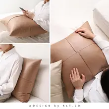 高級感あるテクニカルファブリックのソファ用クッションカバー【内蔵なし・リビングルーム・ファンシーインテリア】