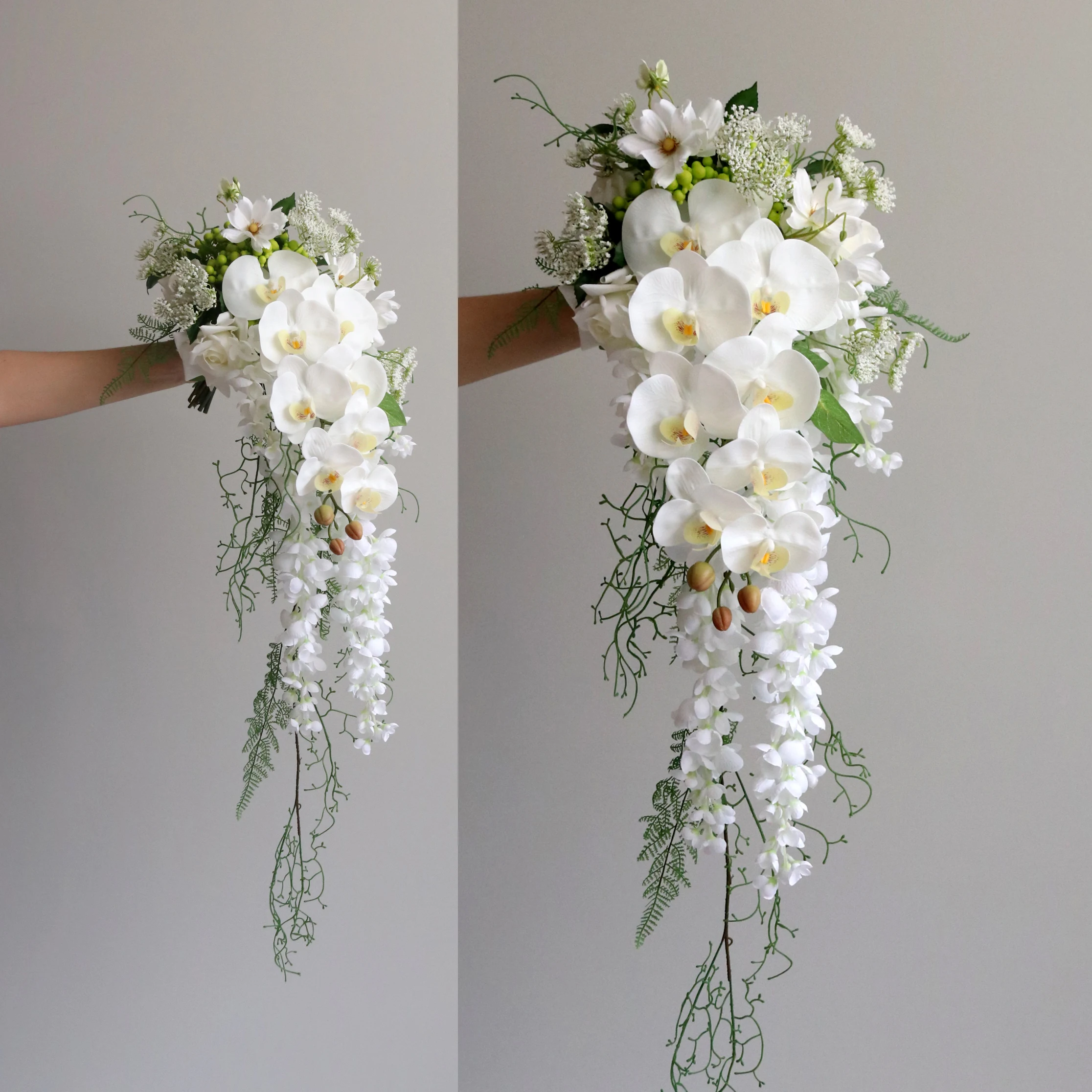 ブーケ通販で迷うなら、この「滝のような造花ブーケ」が今こそおすすめ？