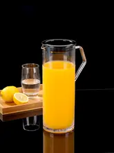 PC製アクリル冷水ポット【業務用・耐熱プラスチック・大容量・ジュース・お茶用】