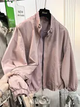 春向けおしゃれな立ち襟アウター【カジュアル・楽な着心地・ストリング付き】