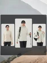 朱雀色の防風三合一登山ジャケット【秋冬用・加厚・フリースライニング】（セットアップ対応）