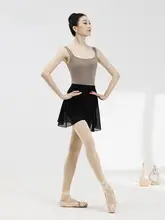 芙帛 バレエダンス背中開きタンクトップボディスーツ【ヨガ・体操用】