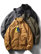 リバーシブル着用可能なフリースジャケット【防風・防水・冬用・ショート丈】