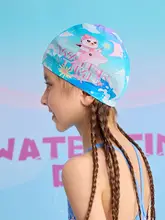 快適な着用感！子供用スイミングキャップ【長髪対応・耳保護デザイン】