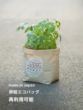 収納袋 プランター 防水 卵殻エコ素材 家庭用 冷蔵庫 野菜 果物 保存 「BONSTAR」