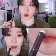 Happyrim プロフェッショナルラウンドリップブラシ【ミニサイズ・携帯用・ブレンドブラシ】