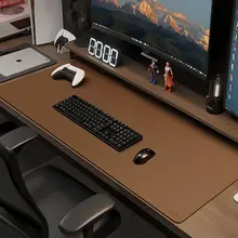 防水性と耐油性に優れた大判ゲーム用マウスパッド【高級感あるデザイン・オフィス用】
