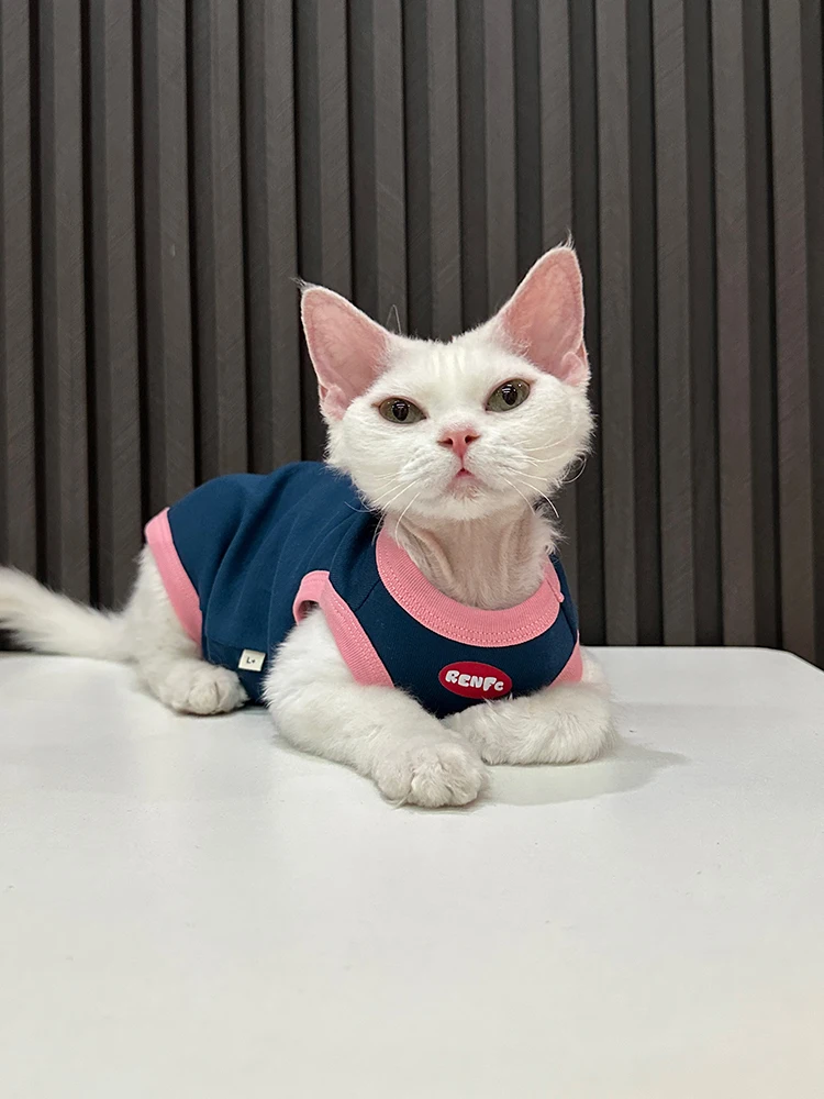 猫に着せたい服は、本当に必要なの？純綿のスフィンクス用タンクトップが話題になる理由