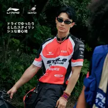 立領デザインの秋用メンズTシャツ【ゆったりフィット・スポーツウェア・ショートスリーブ】