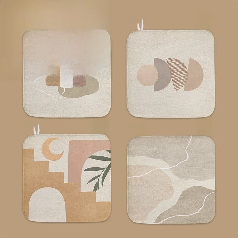 かわいいデザインのクッションチェア：北欧風わびさびスタイルで和室やオフィスに最適な座り心地