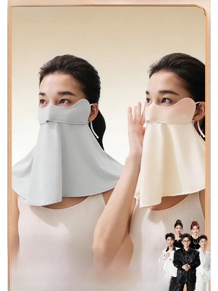 Beneunder 首を守る UVカット フェイスカバー【全天候用・女性用・日焼け防止】
