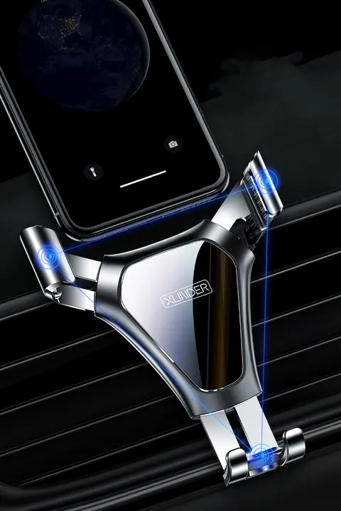 自動車用エアベントスマホホルダー【防震設計・ナビゲーション固定】