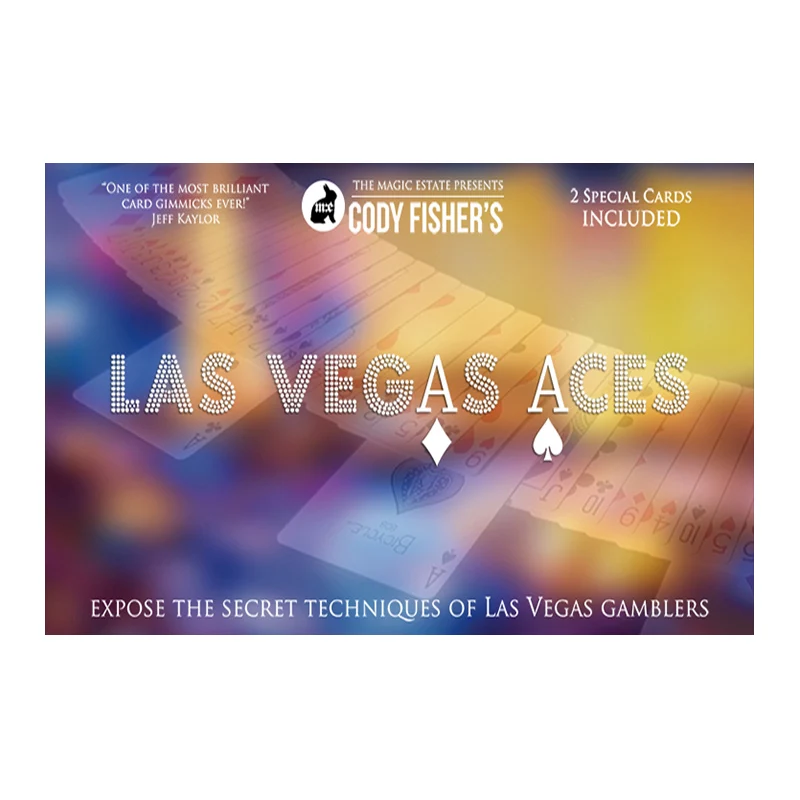 DIY道具で驚きを生む！かっこいいトランプとは？Vegas Acesのカードマジックがどんなものか