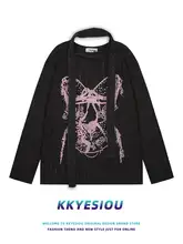 Tシャツ レディース 羽織り 首元リボン ゆったり ルーズ 甘辛MIX 秋 「KKyesiou」