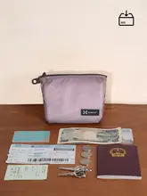超軽量防水ミニポーチ【コインケース・カード入れ・化粧品収納・手首に掛けられる】