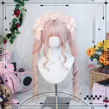 二次元風ツインテールウィッグ【ロリータスタイル・フルカバー】