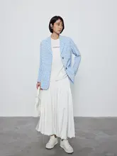 極上の柔らかさ！花苞デザインのロングスカート【シワ加工・フレアシルエット】