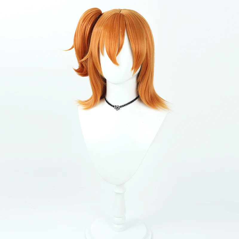 高坂穂乃果のオレンジ色ウィッグ：BABYMETALファンのコスプレに最適なキャラクターウィッグ
