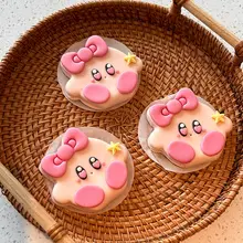 かわいいカートゥーンデザインの蓮の葉型まんじゅう型【ベビー用・DIY・食事用】