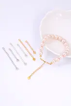 925純銀製 手作り延長チェーン【パールアクセサリー・DIY調整用】
