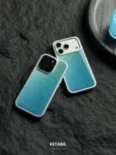 雲海デザインのiPhone用ガラスケース【滑り止め・高級感ある全包タイプ・新中式】
