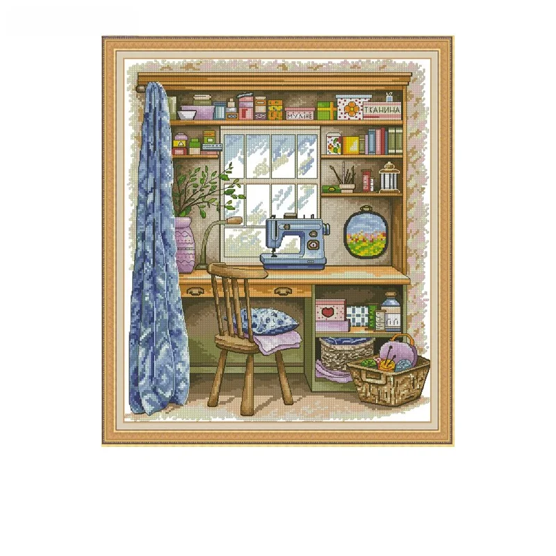 刺繍ハウスデザインの子供部屋用壁飾り：おしゃれパネルとしての実用性と設置方法