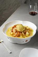 高級中華料理用粘土製皿【保温・キャンドル加熱・デザインプレート】