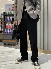 メンズ 春秋用カジュアルワイドパンツ【スリムフィット・直筒デザイン・多用途】