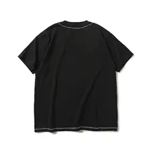 Tシャツ メンズ 半袖 コットン100% シンプル 手描きデザイン カジュアル ヴィンテージ 夏