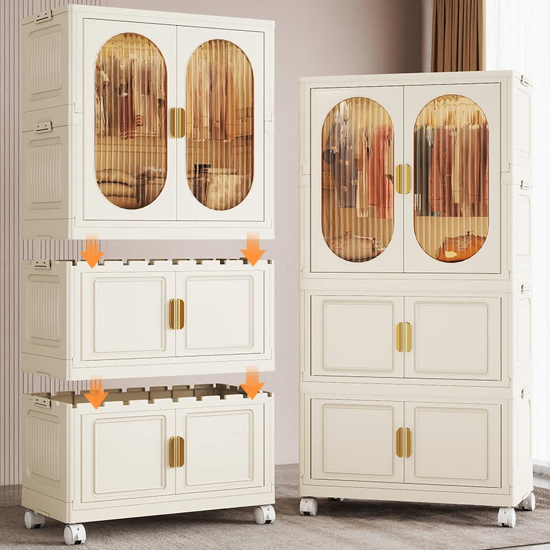 収納上の空間をどう活用する？子供の衣類を整理するための「北欧風プラスチック収納ラック」がおすすめ