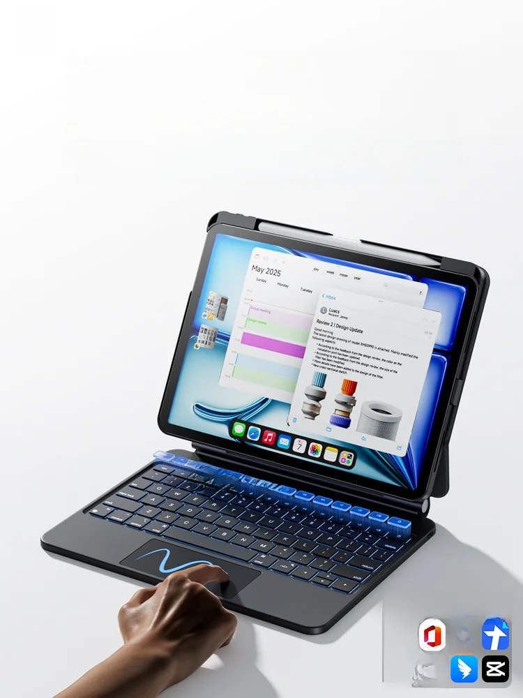 iPadキーボード フリック入力に対応するiface mall磁気接続キーボードの実用性と性能解析
