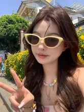 レトロキャットアイサングラス【高級感・紫外線防止・女性用】