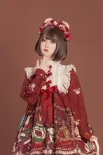 可愛らしいデザイン！ロリータ風 クマの王冠ヘッドアクセサリー【動物モチーフ・ヘアバンド】