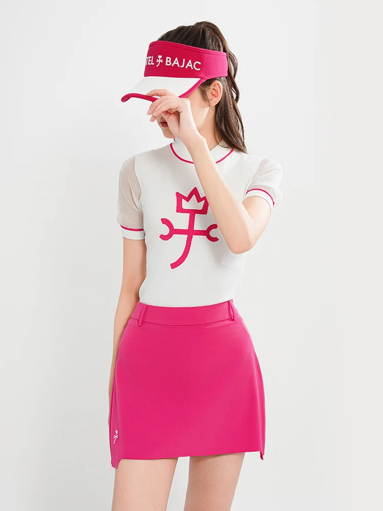 Castelbajac レディースゴルフTシャツ：夏用軽量ストレッチデザインの実用性と使い方