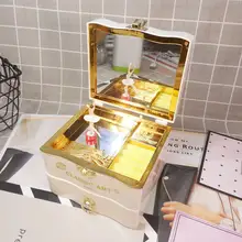 回転する女の子のダンス音楽ボックス【手巻き・バースデーギフト・子供向け】