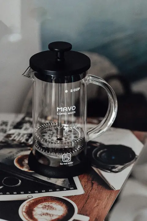 MAVO フレンチプレスコーヒーメーカー【ダブルフィルター・家用・手淹れ対応】