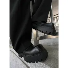 トンガリトゥデザインのメンズシューズ【厚底・カジュアル・デザイン】
