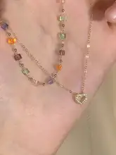 純銀製 ハート型ネックレス【極上の柔らかさ・14Kゴールドプレート・スタイリッシュデザイン】